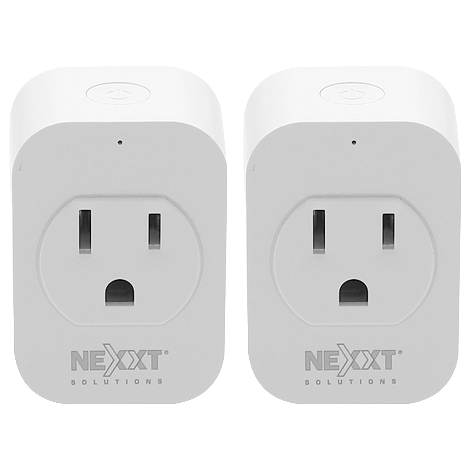 Nexxt Smart Wi-Fi Outlet Plug 110V - 2Pack